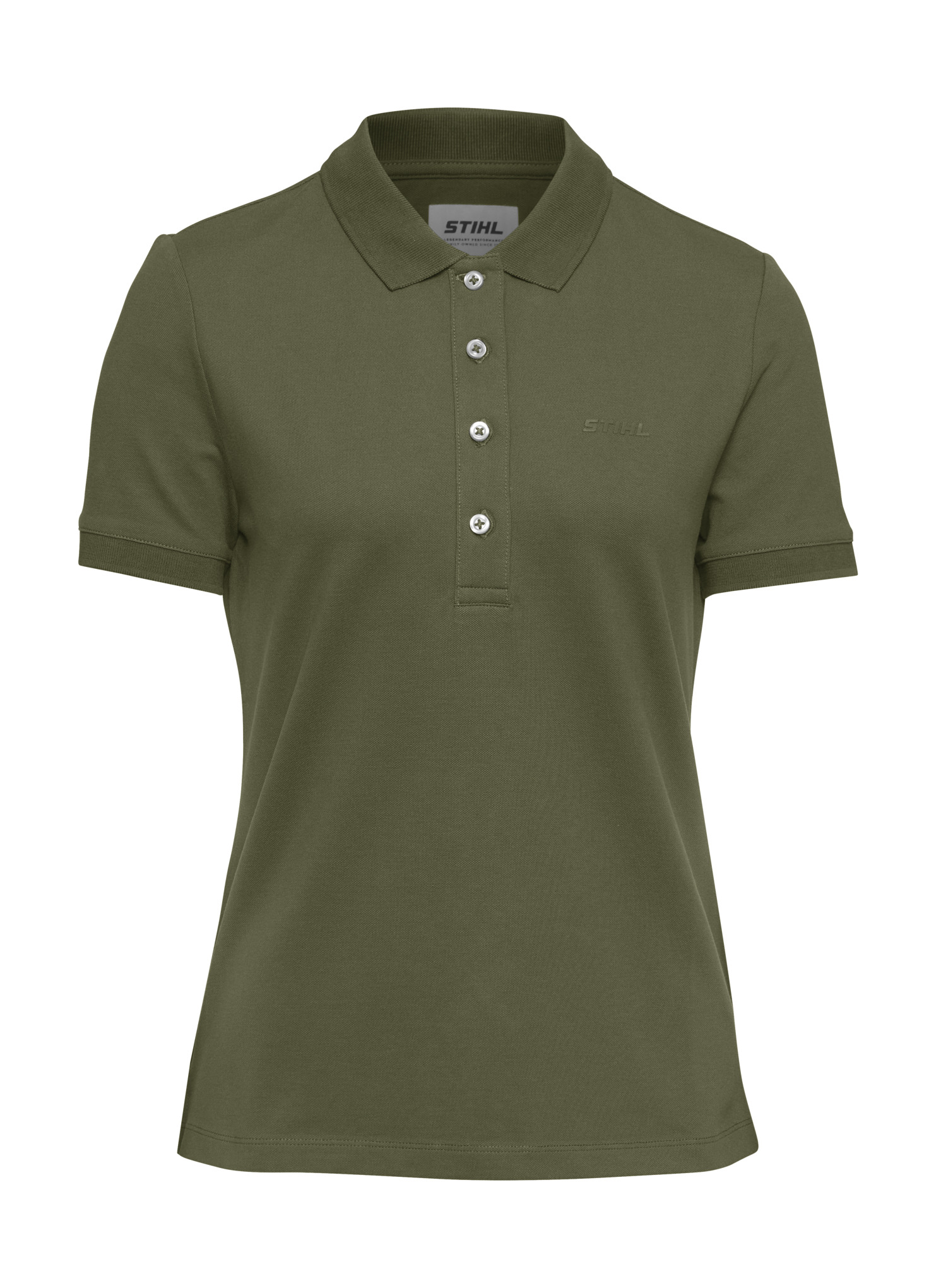 Polo BASIC GREEN Donna