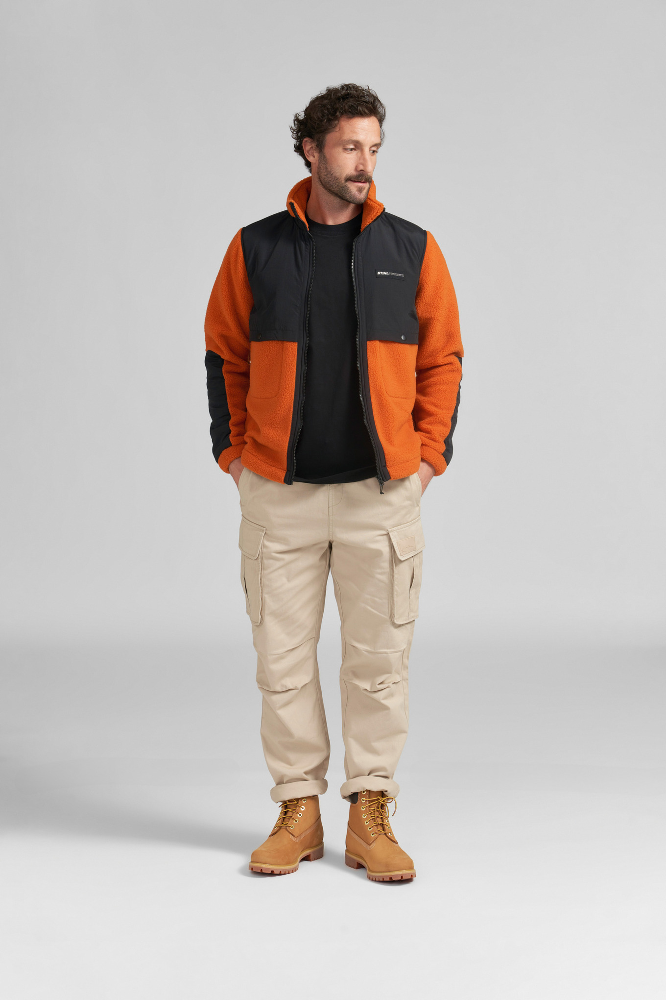 Giacca SHERPA ORANGE