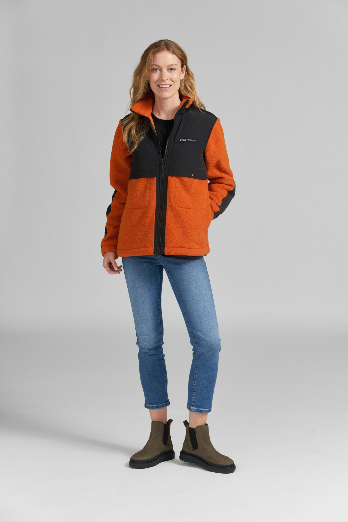 Giacca SHERPA ORANGE