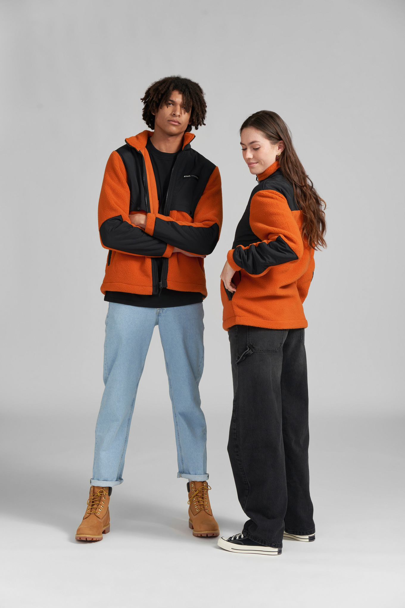 Giacca SHERPA ORANGE