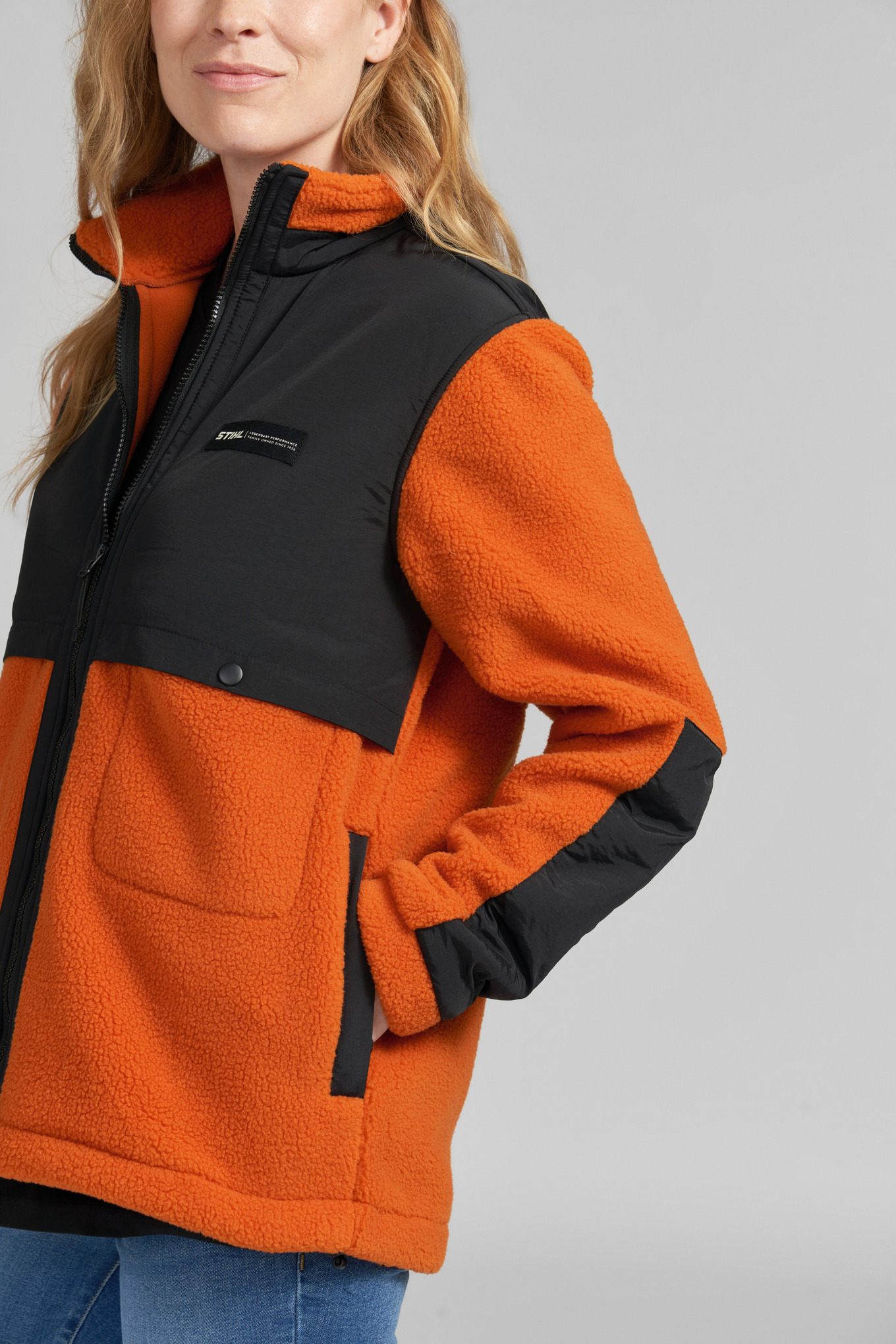 Giacca SHERPA ORANGE