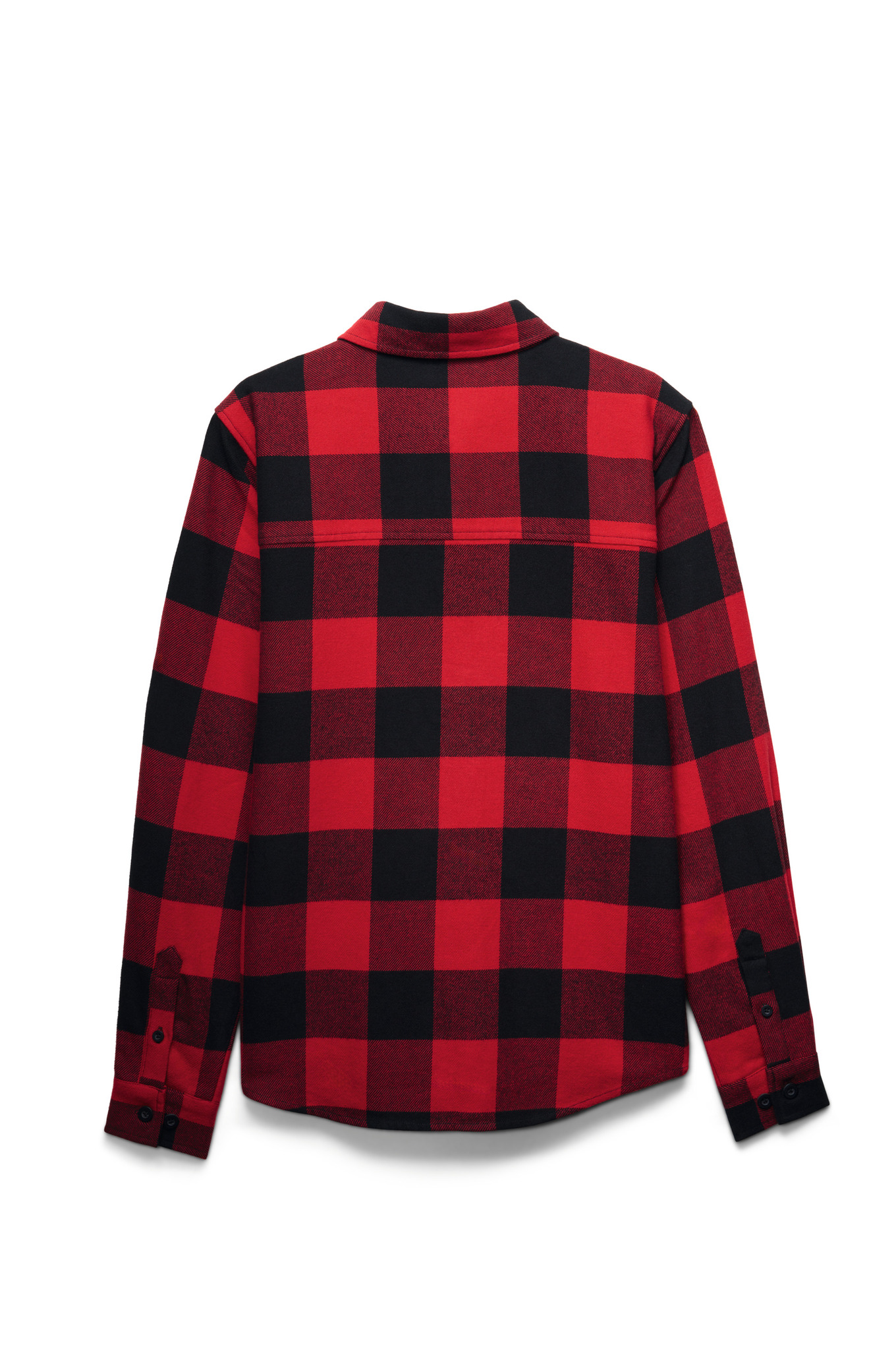 Shirt PLAID RED BLACK