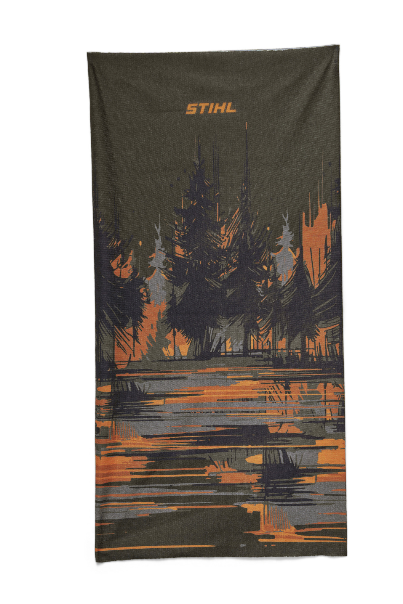 Girocollo TREES GREEN