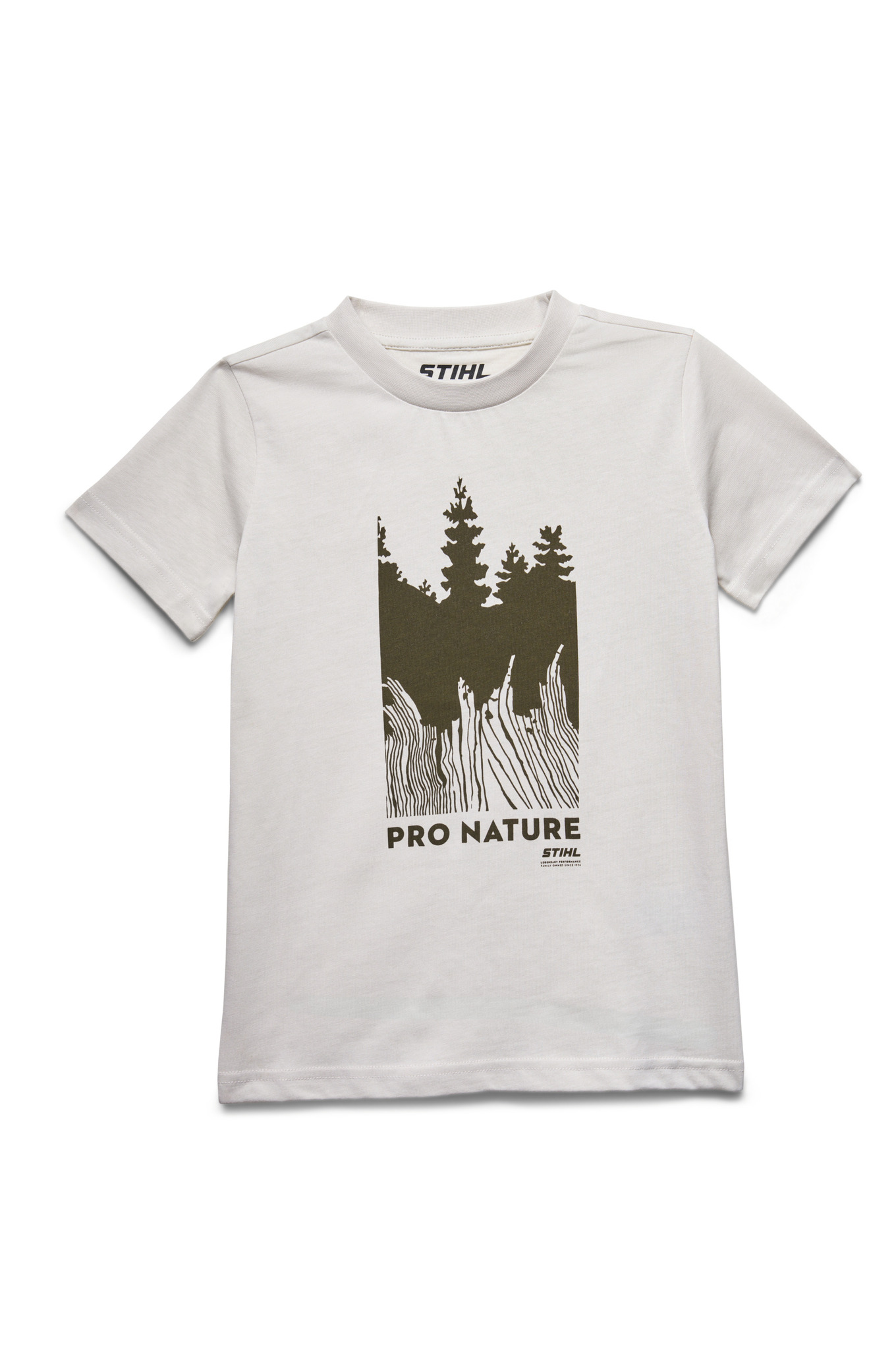 T-shirt KIDS PRO NATURE WHITE