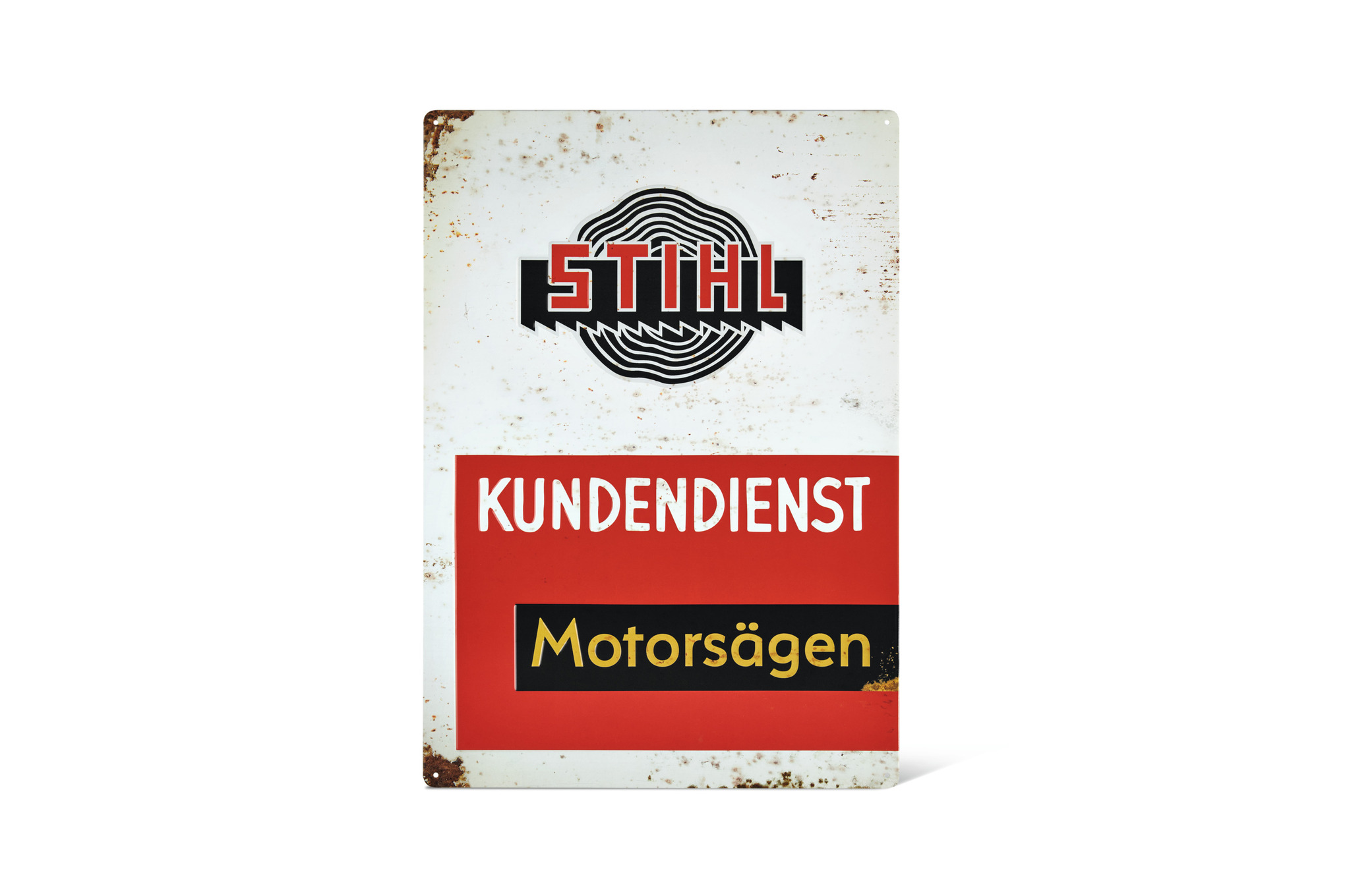 Targa in metallo KUNDENDIENST