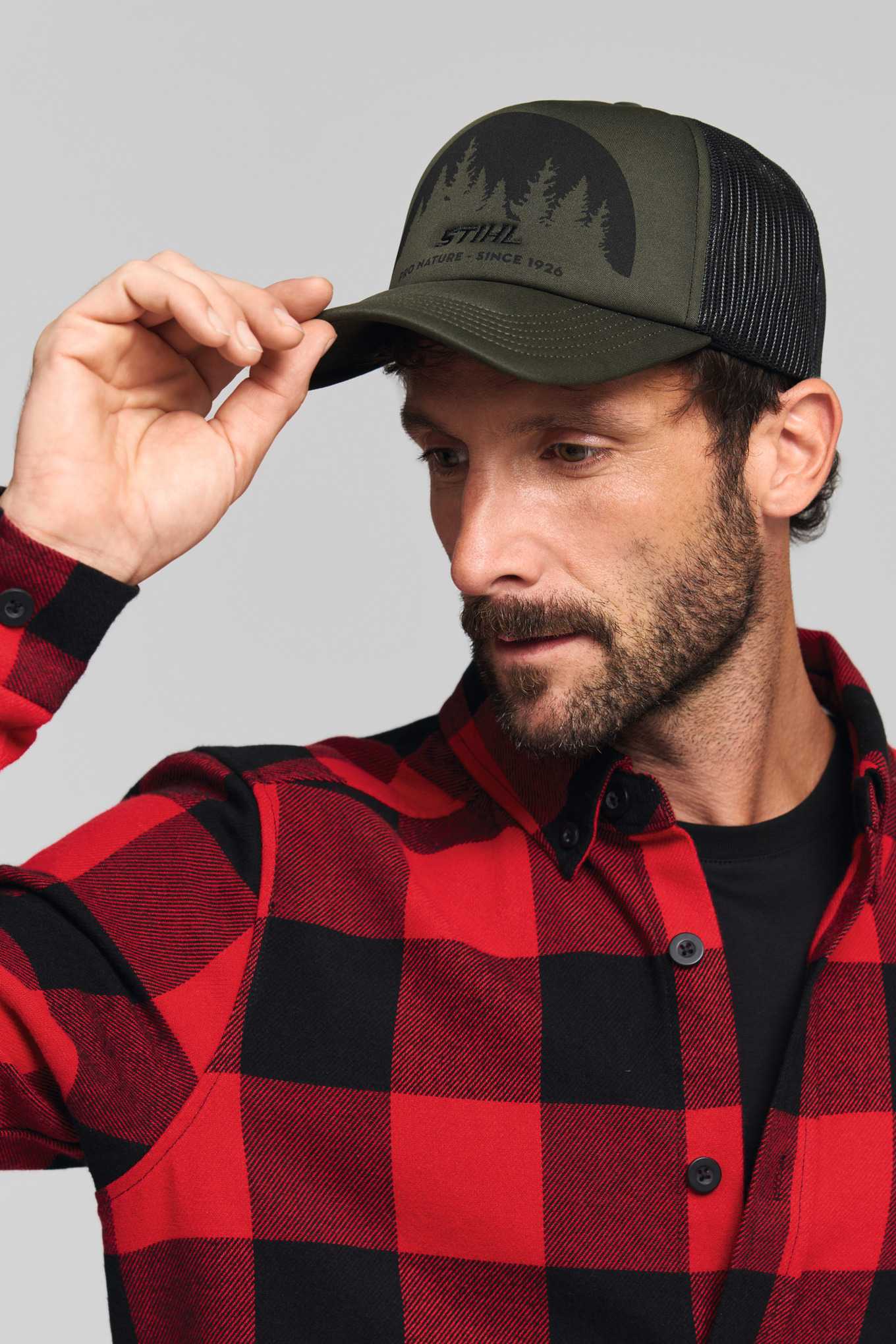 Cappellino PADDED DARK OLIVE