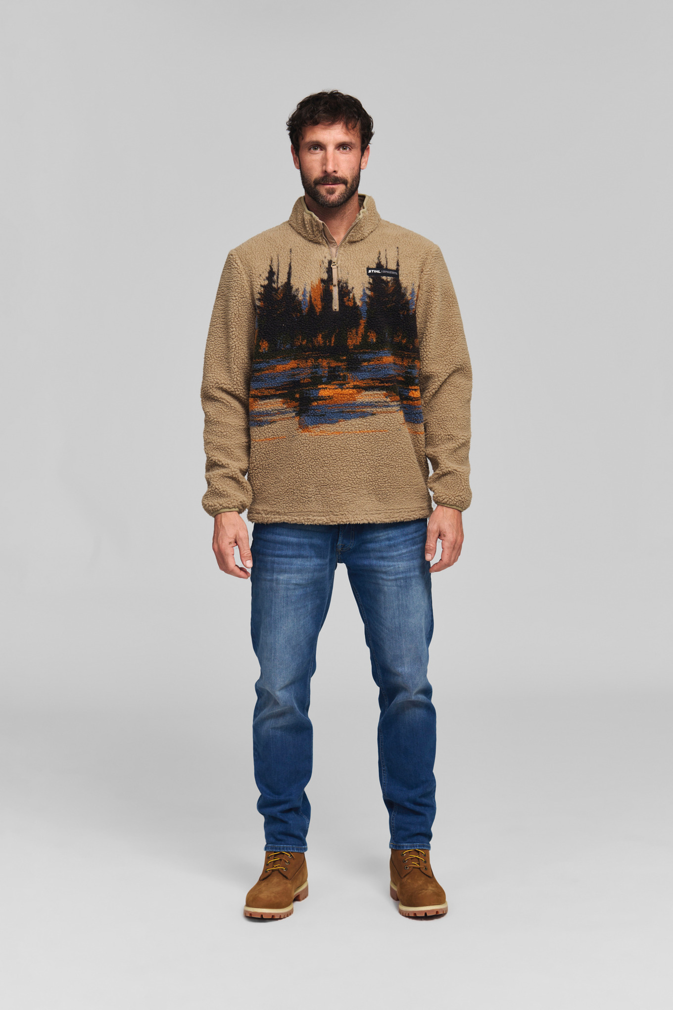 Pullover Fleece TROYER TREES