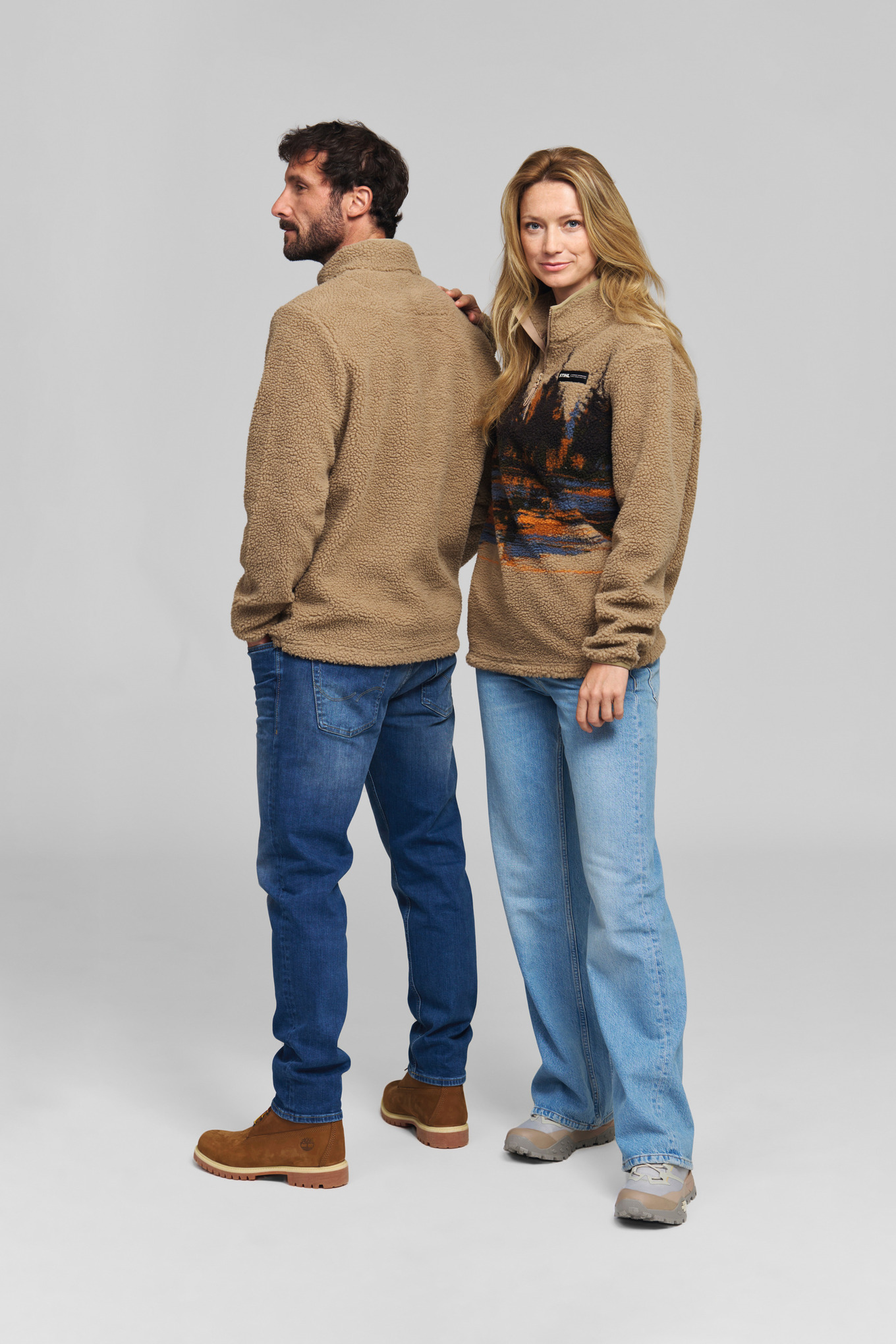 Pullover Fleece TROYER TREES