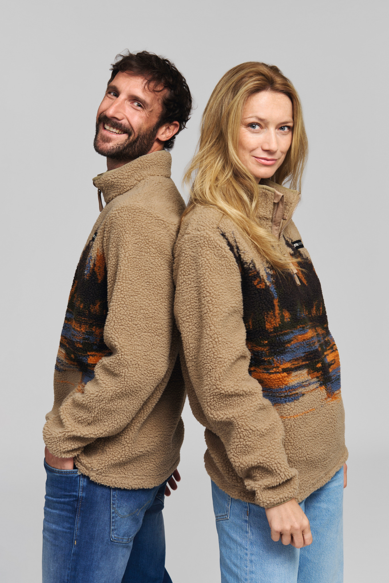 Pullover Fleece TROYER TREES