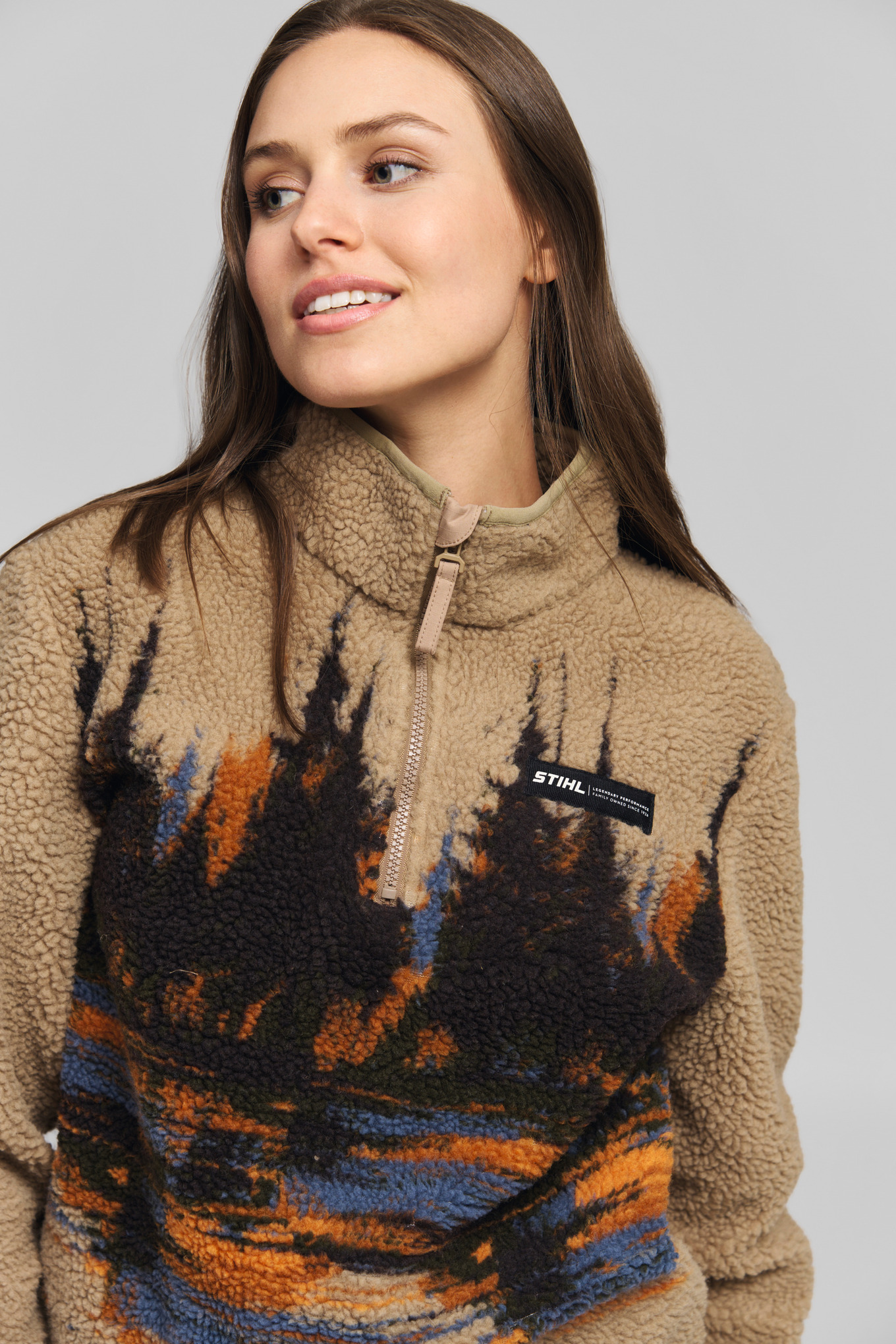 Pullover Fleece TROYER TREES