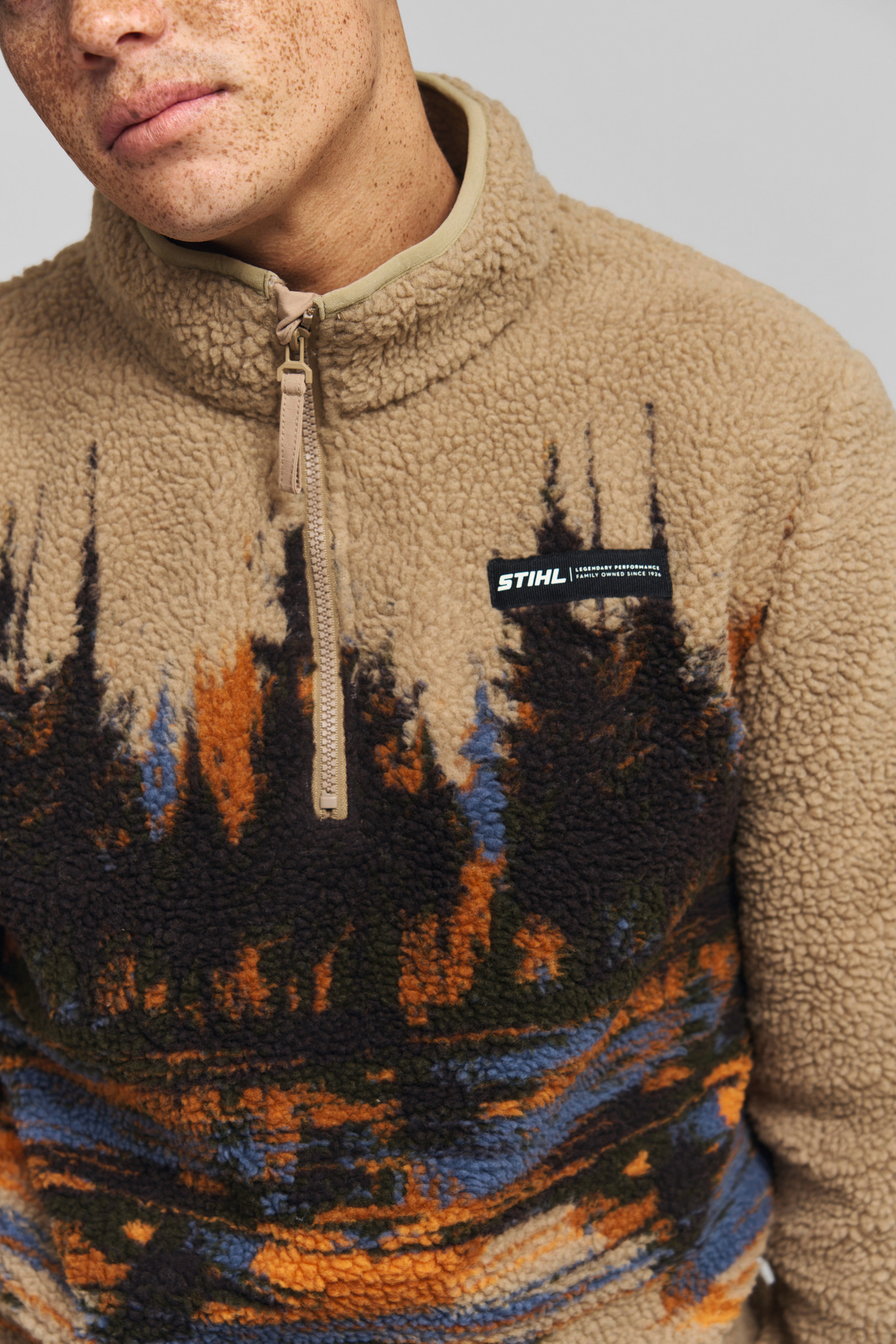 Pullover Fleece TROYER TREES