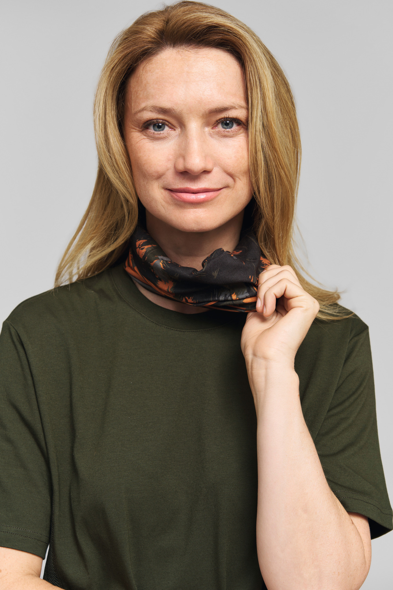 Girocollo TREES GREEN