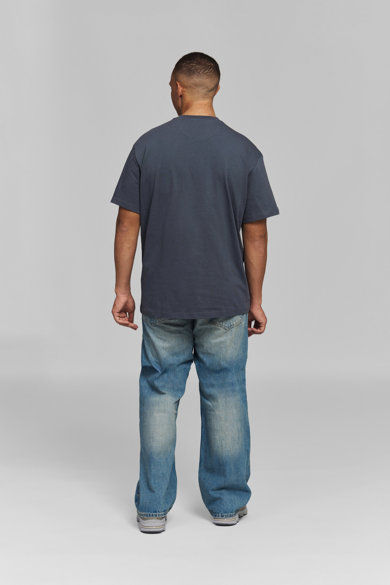 T-shirt LOGO CHEST BLUE