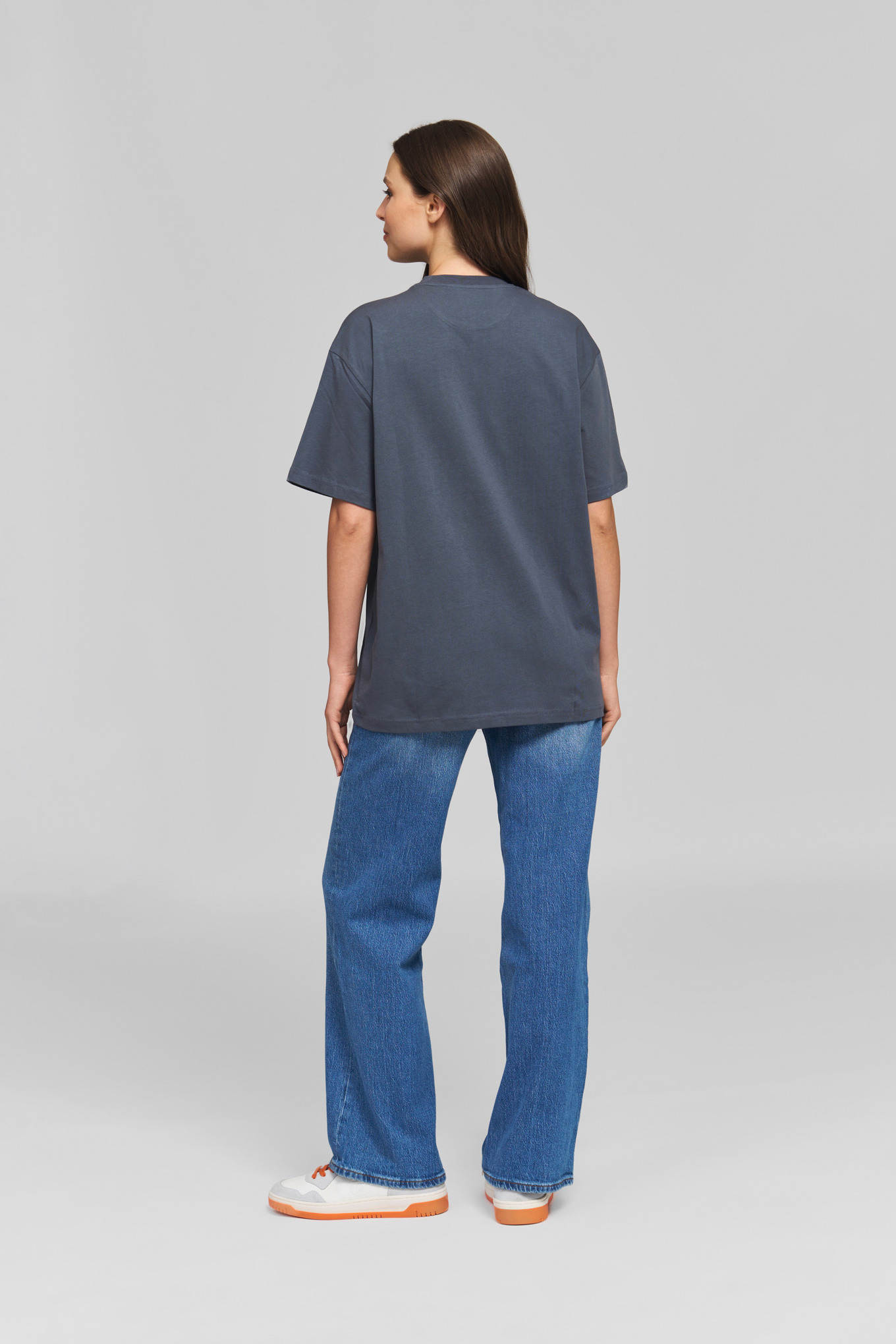 T-shirt LOGO CHEST BLUE