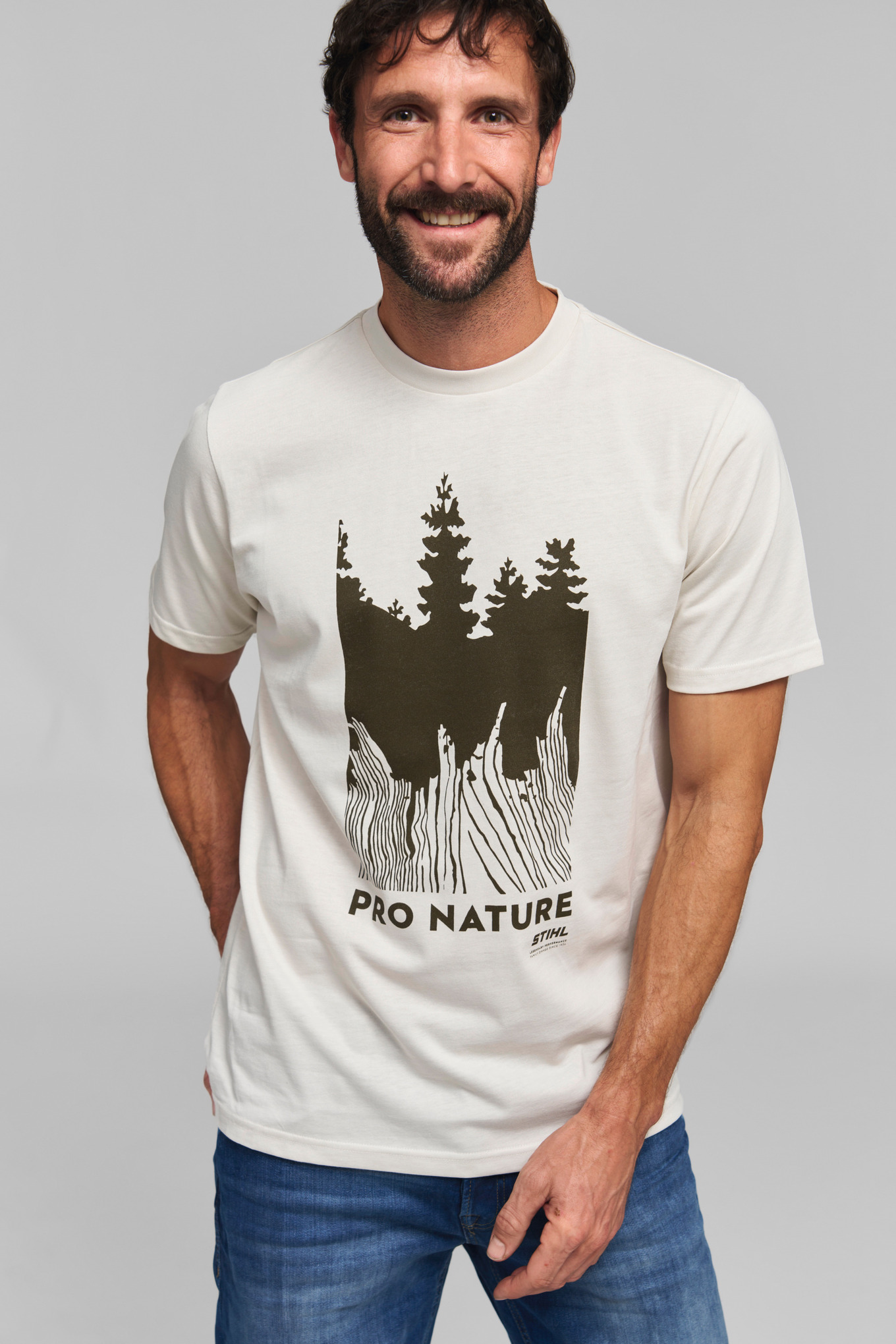 T-shirt PRO NATURE WHITE
