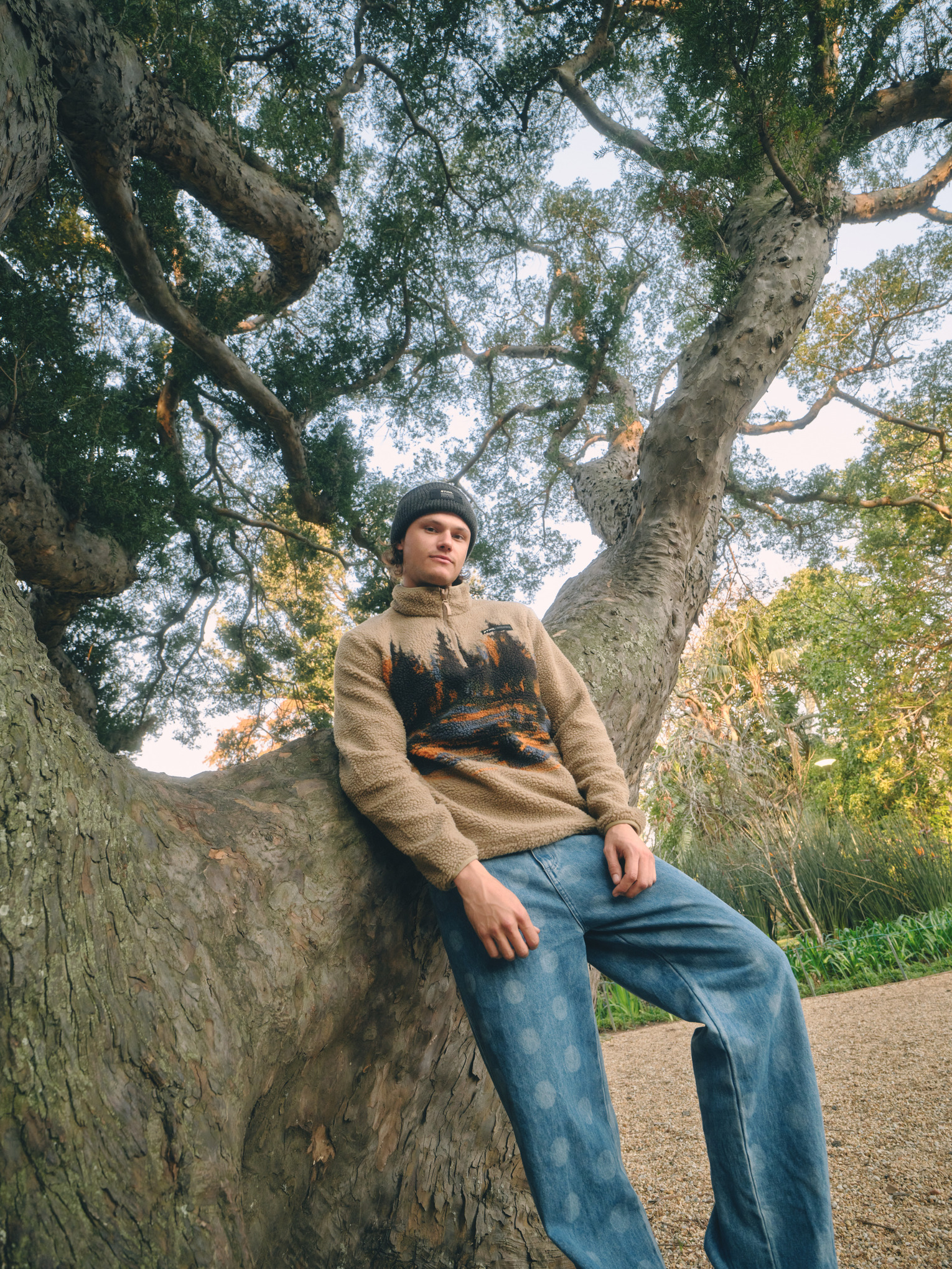 Pullover Fleece TROYER TREES