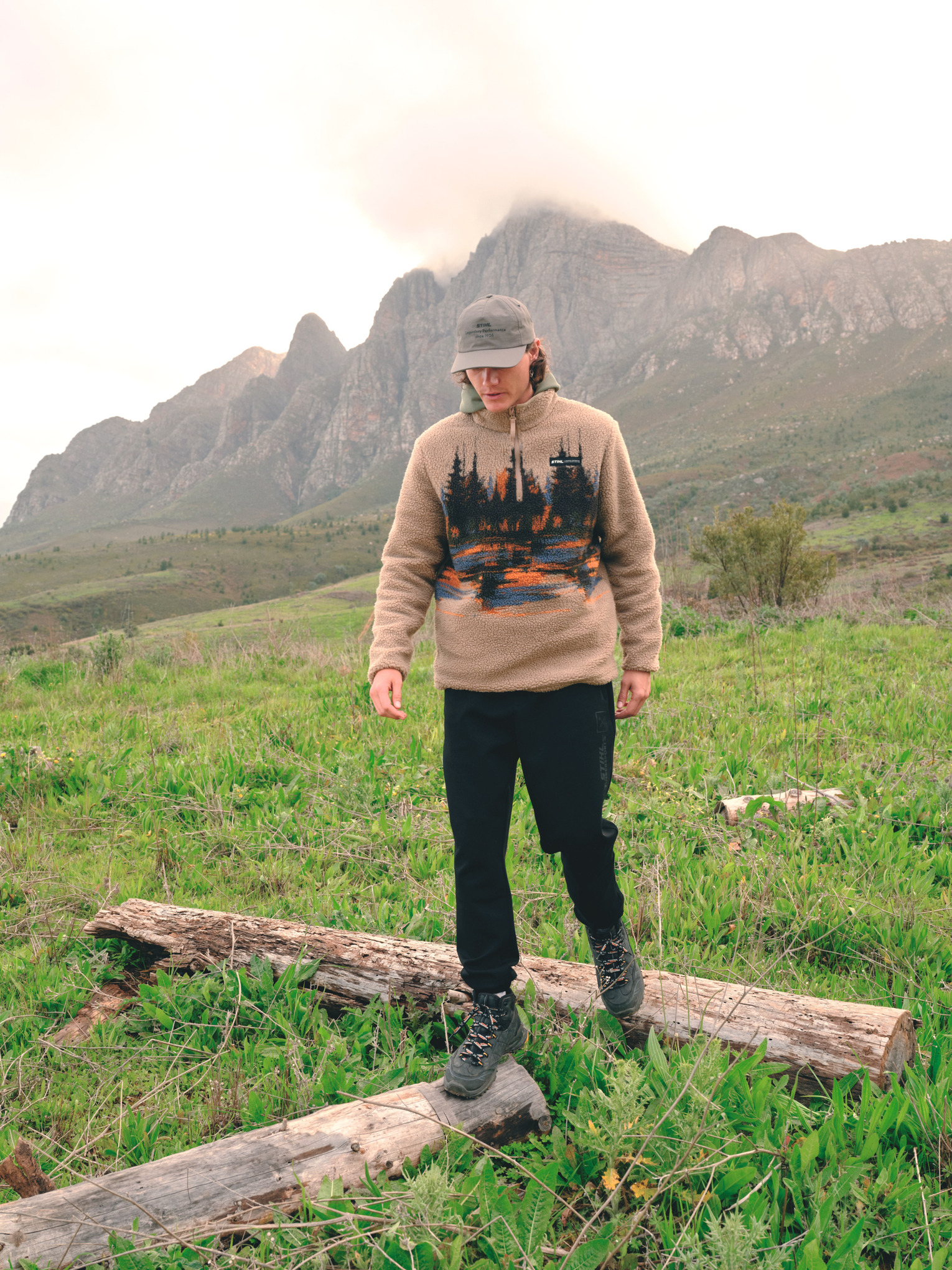 Pullover Fleece TROYER TREES