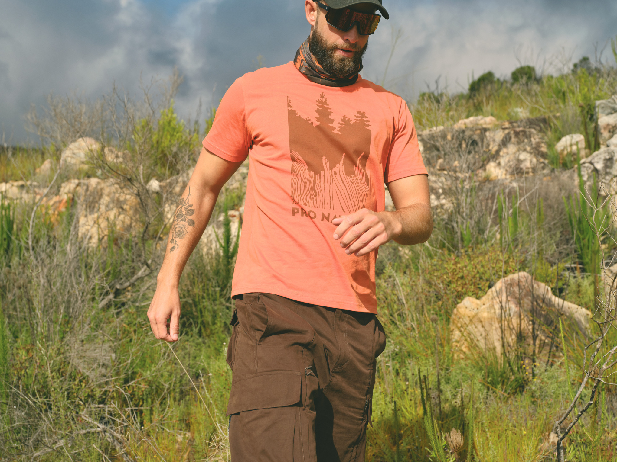 T-shirt sz. XS PRO NATURE ORANGE