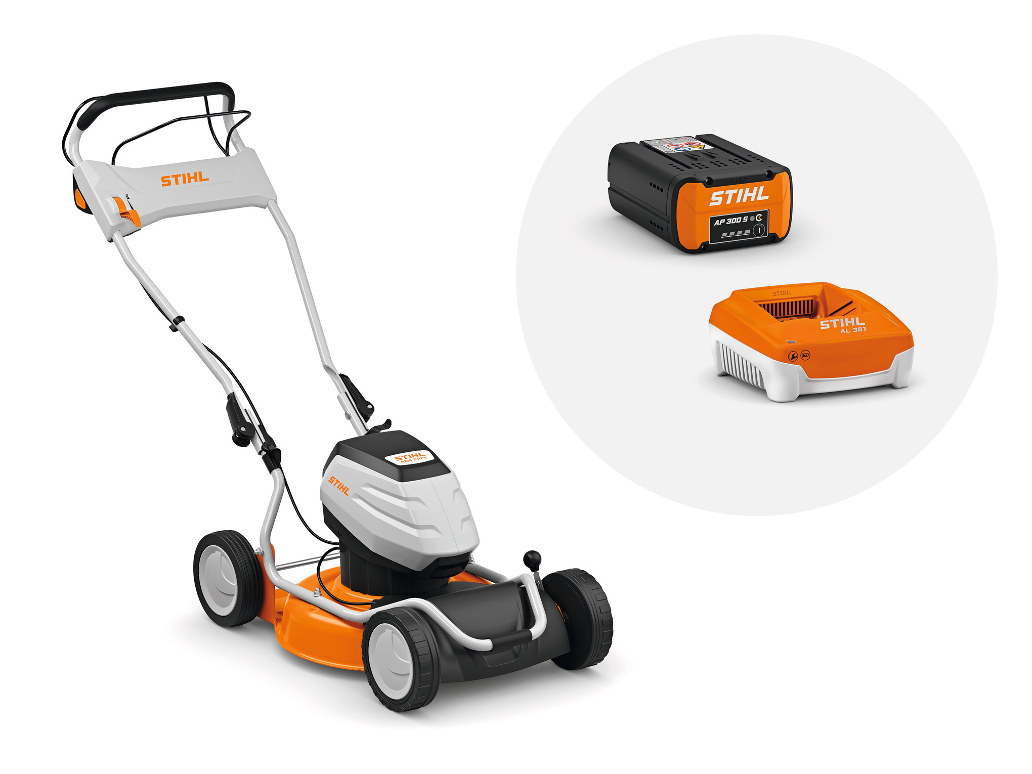 RMA 2 RPV, Set con batteria AP 300 S e caricabatteria AL 301