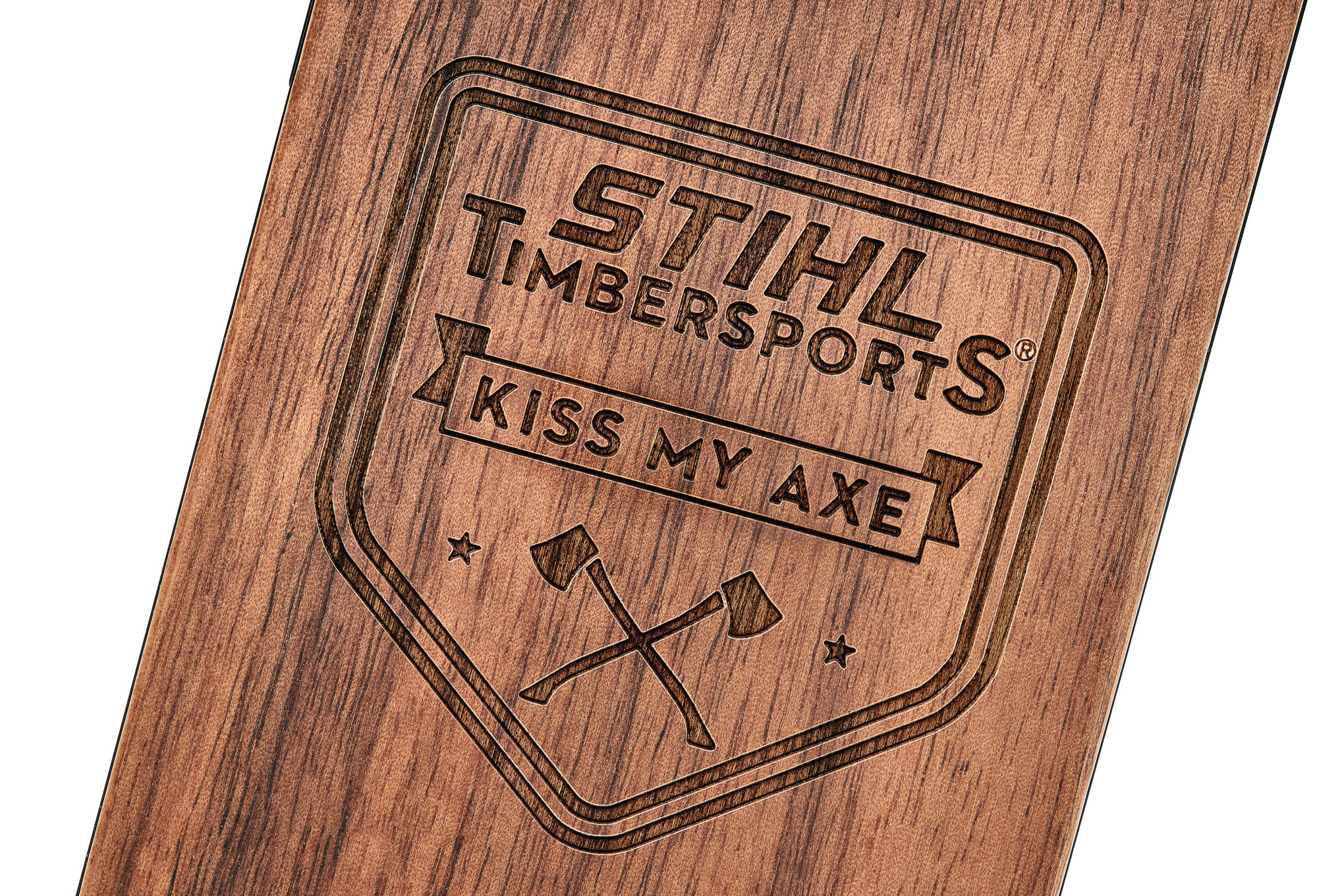 Cover per cellulare "AXE" in legno