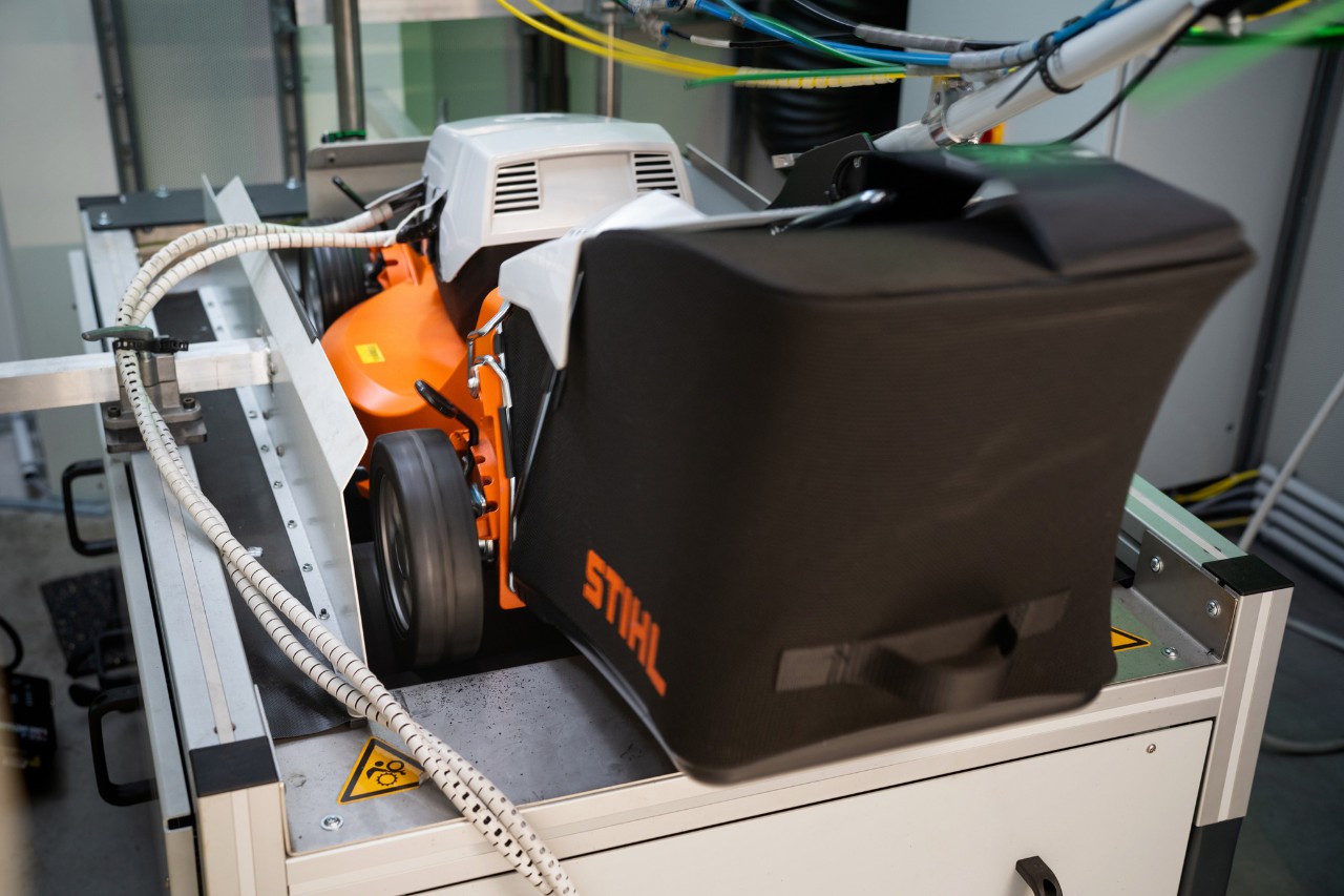 Il tosaerba professionale STIHL nei test su pista