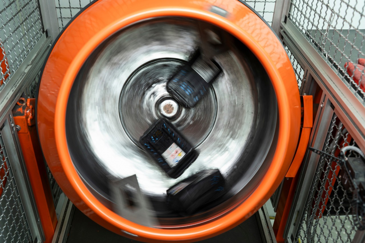 Un pacco batterie ALLPRO sottoposto a un test di durata di due ore